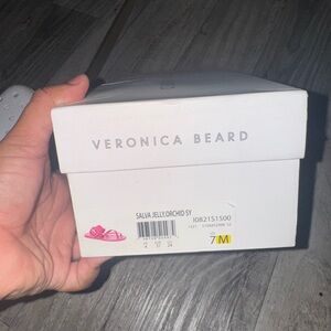 Veronica Beard Pink Sandals Elegant Summer Footwear